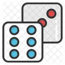 Casino dice  Icono