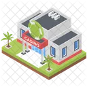 Gambling Casino Building Commercial Building Icon