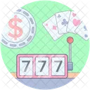 Casino Game Slot Casino Fortune Game Icon