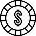 Kasino Chance Glucksspiel Symbol
