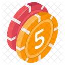 Casino Chips Gamplin Icon