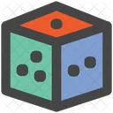 Casino Dice Gambling Icon