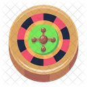 Prize Wheel Roulette Wheel Casino Icon