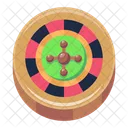 Prize Wheel Roulette Wheel Casino Icon