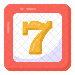 Casino Number  Icon