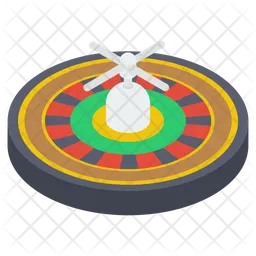 Casino Roulette Wheel  Icon