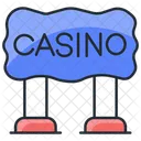 Casino sign  Icon