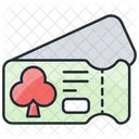 Casino ticket  Icon