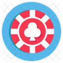 Casino Token Game Chip Poker Chip Icon