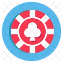 Casino Token Game Chip Poker Chip Icon