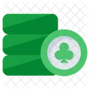 Casino Token Game Chip Poker Chip Icon