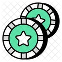 Casino Tokens  Symbol