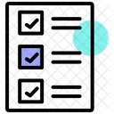 Caso De Prueba Lista De Verificacion Lista Icono