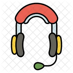 Casque de musique  Icône
