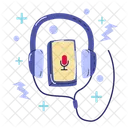 Casque de musique  Icône