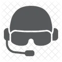 Militaire Casque Armee Icône