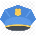 Police Casquette Icône