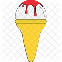 Sorvete Cone De Sundaes Cone Symbol