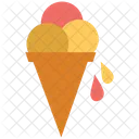 Creme Cone Poke Icon