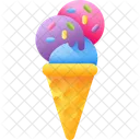 Casquinha De Sorvete Sorvete Doce Ícone