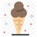 Praia Cone Creme Icon