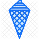 Cone De Waffle Waffle Cone Icon