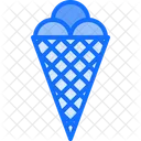 Cone De Waffle Waffle Cone Icon