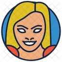 Cassandra Cain Starfire Girl Villain Icon