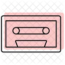 Cassette Color Shadow Thinline Icon Icon