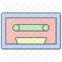 Cassette Lineal Color Icon Icon