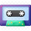 Cassette Cassette Musique Icône