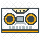 Cassette Music Equipment Icon