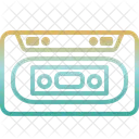 Cassette Music And Multimedia Radio Tape Icon