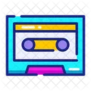 Cassette Music Tape Icon