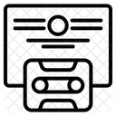 Cassette  Icône