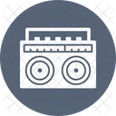 Audio Device Boombox Cassette Player Icon