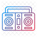 Cassette Recorder Boombox Radio Stereo Icon