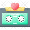 Cassette Cassette Bande Icône
