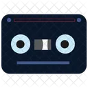 Cassette Tape Black  Icon