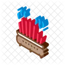 Cast Iron Pot Chopsticks Icon
