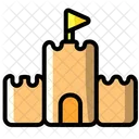 Castelo Construcao Fortaleza Ícone
