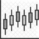 Castical Grafico Diagrama Ícone