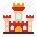Castillo Britanico Residencia Real Castillo De Longford Icono