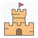 Castillo De Arena Arena Castillo Icon