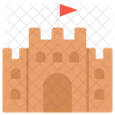 Castillo de arena  Icon