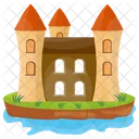 Castillo De La Isla Fuerte Torre Del Castillo Icono
