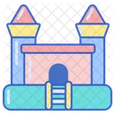 Castillo inflable  Icono