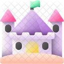 Castillo Edificio Fortaleza Icono