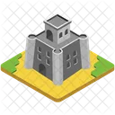 Castillo Fuerte Fortaleza Icono