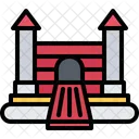 Castillo inflable  Icono